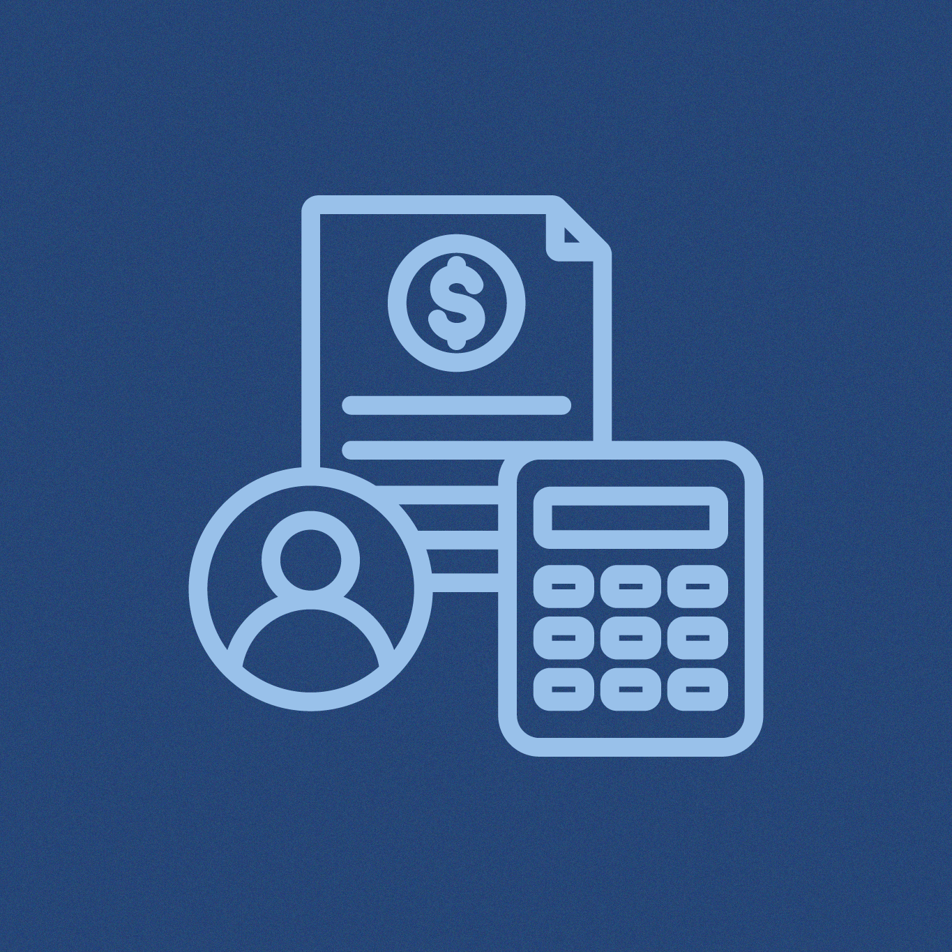 Abstract finance icons