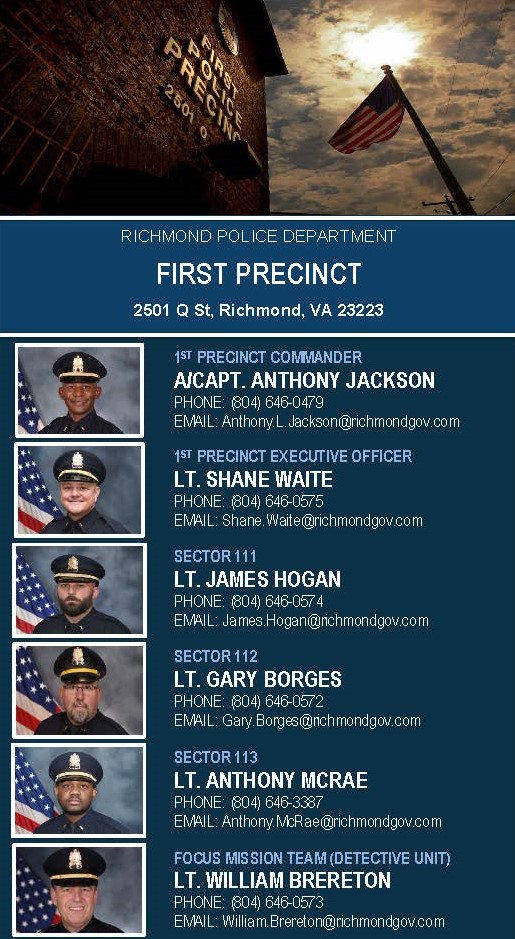 First Precinct Lineup