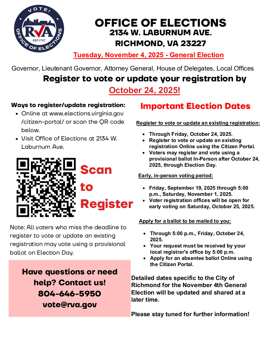 Voter Registration Flyer