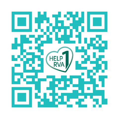 Help One RVA QR code