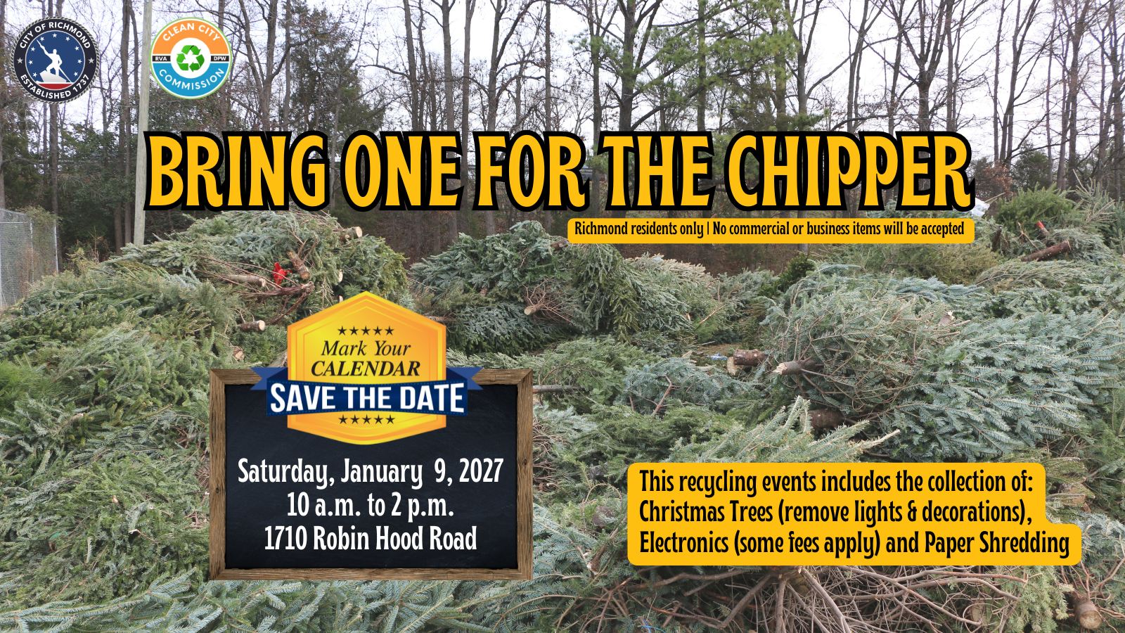 Image - Bring One for the Chipper - Saturday, January 9 2027
