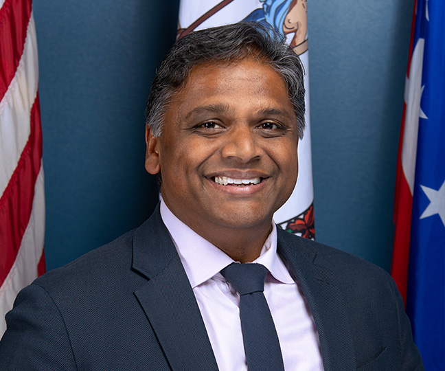 Portrait of Mayor Danny Avula