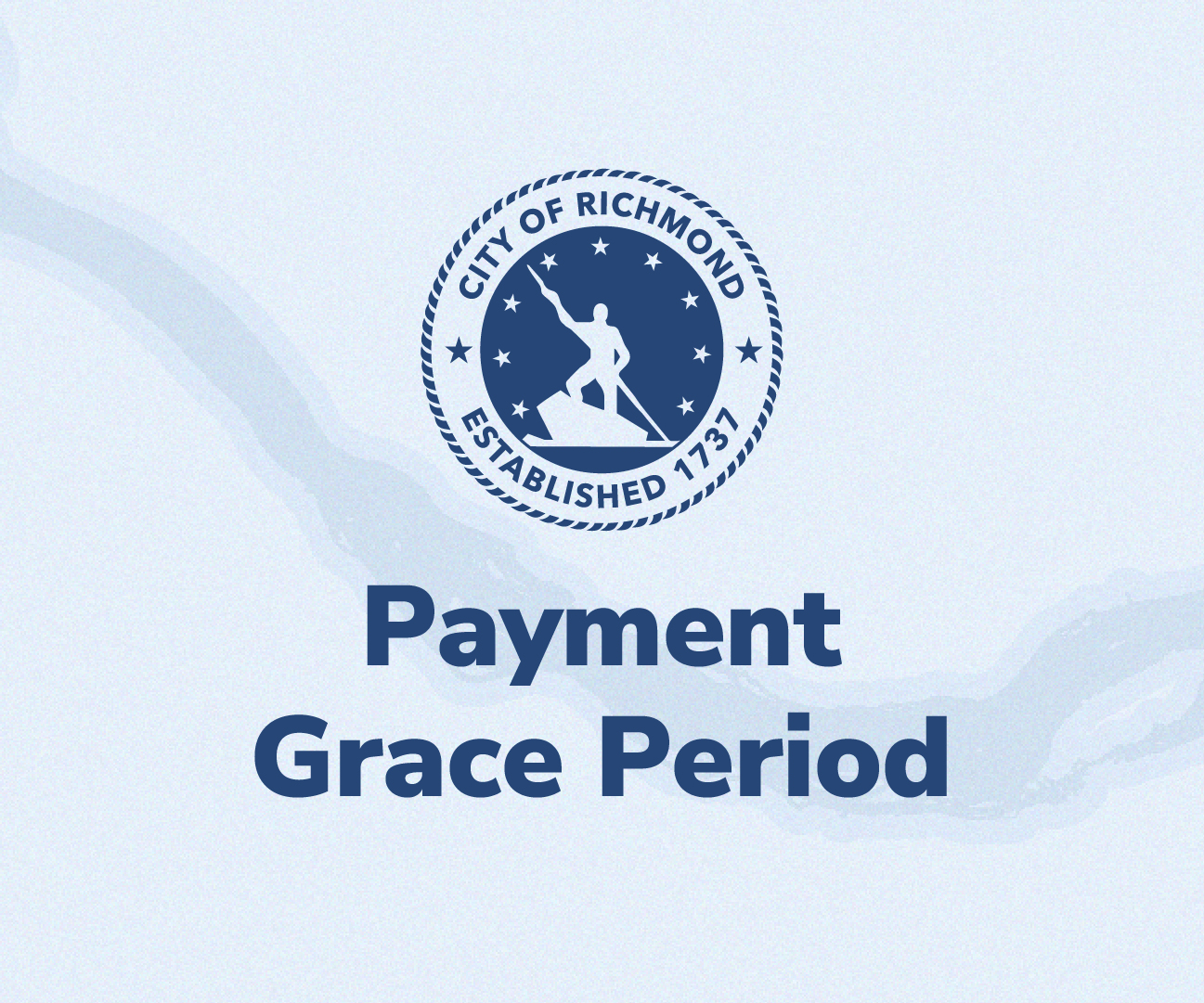 City logo with title: "Payment Grace Period"