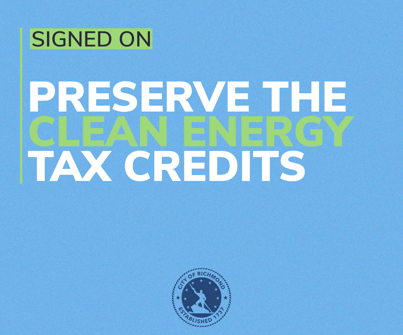 Preserve the clean energy tax credits