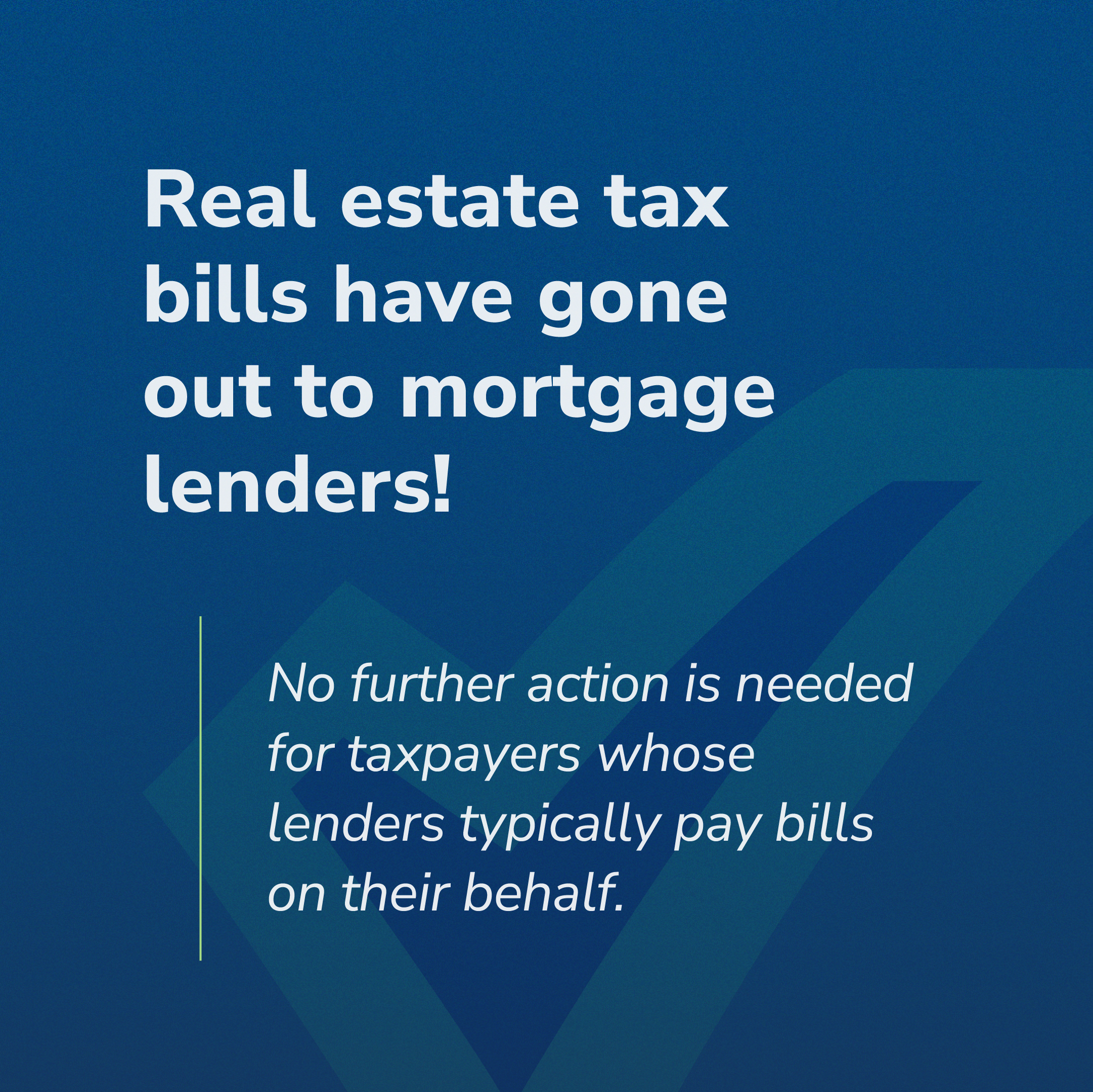 Real estate tax