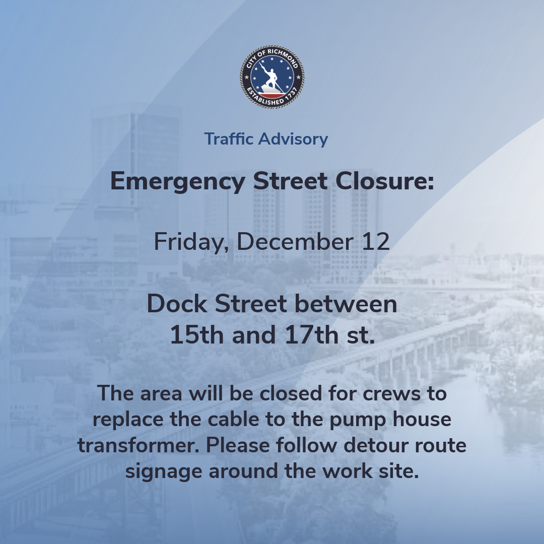 Emergency Street Closure: Dock Street