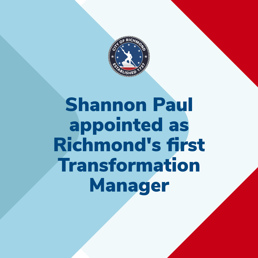 Shannon Paul appointed as Richmond's first Transformation Manager