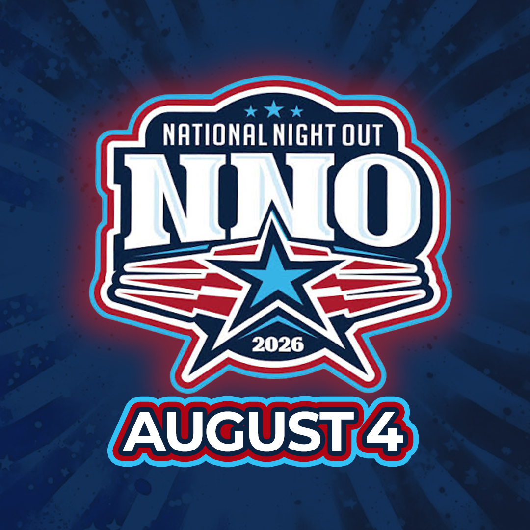 National Night Out is August 4