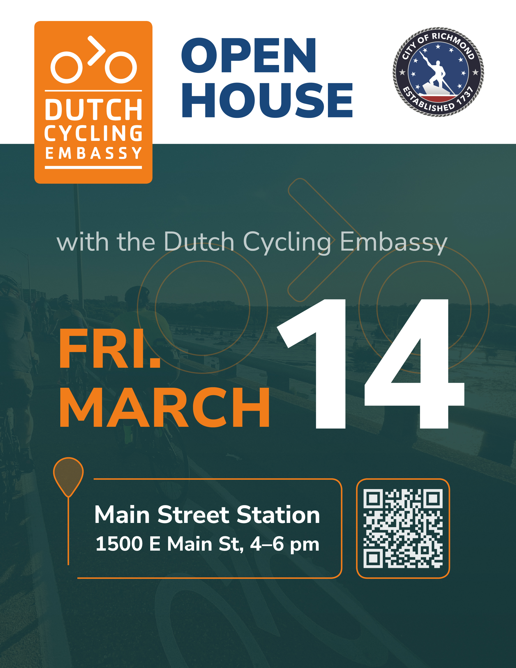 Dutch Bike Embassy Open House Flyer
