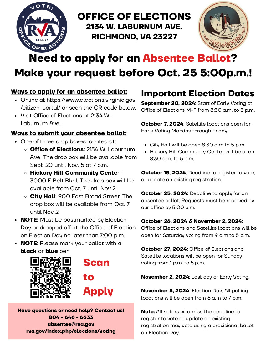 Absentee Flyer