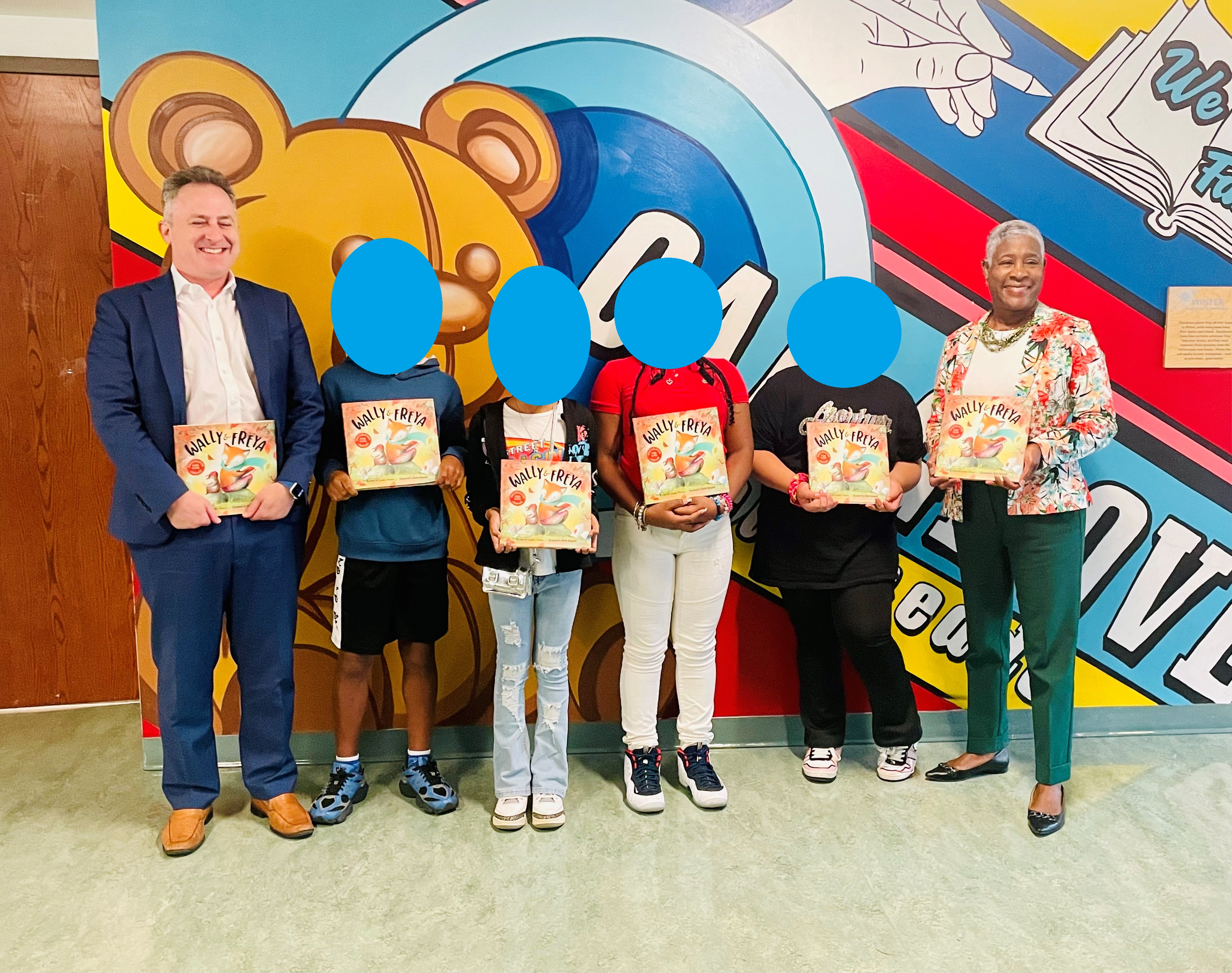 Donation of Restorative Justice Children's Book to Richmond Public Schools