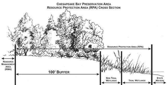 Chesapeake Bay Buffer Area