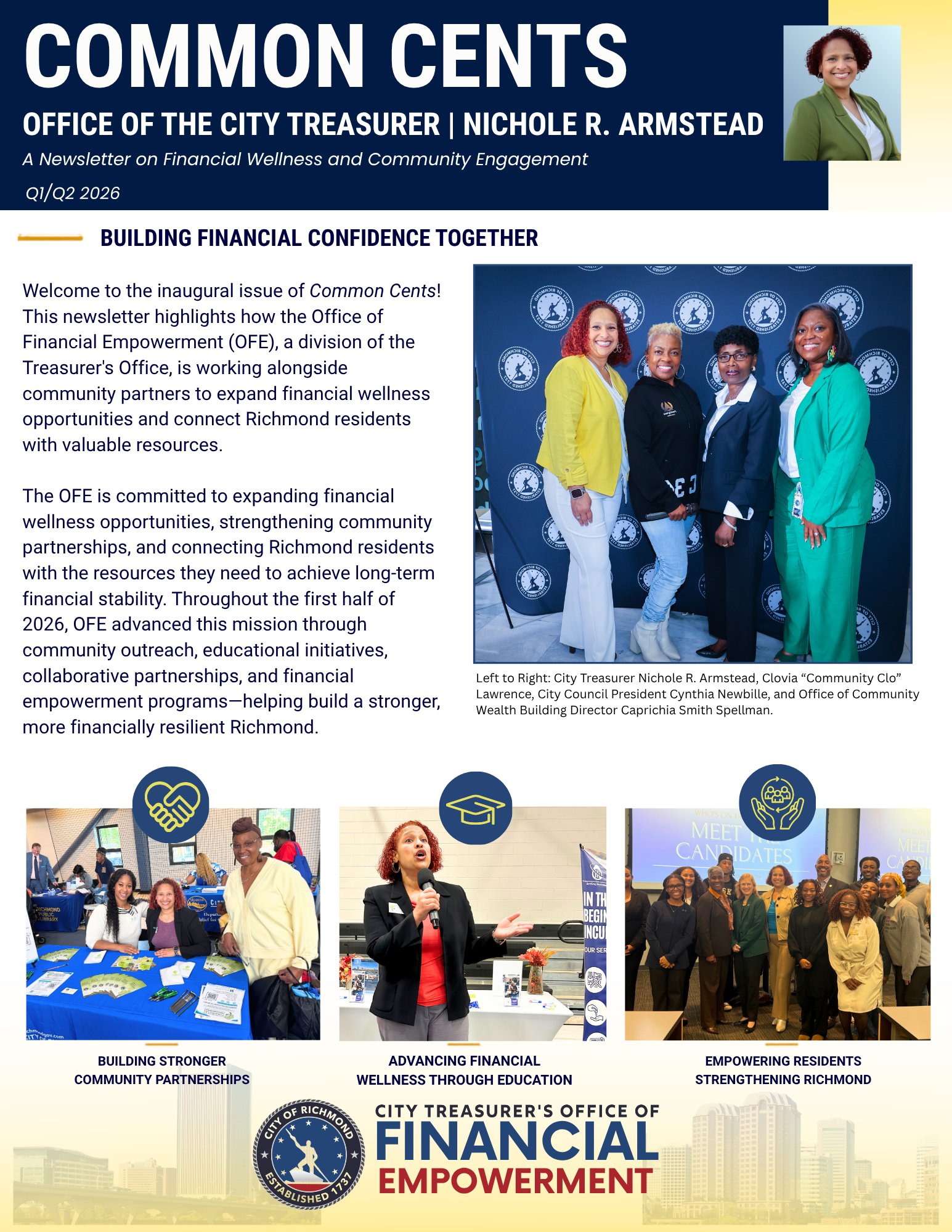 Newsletter page 1