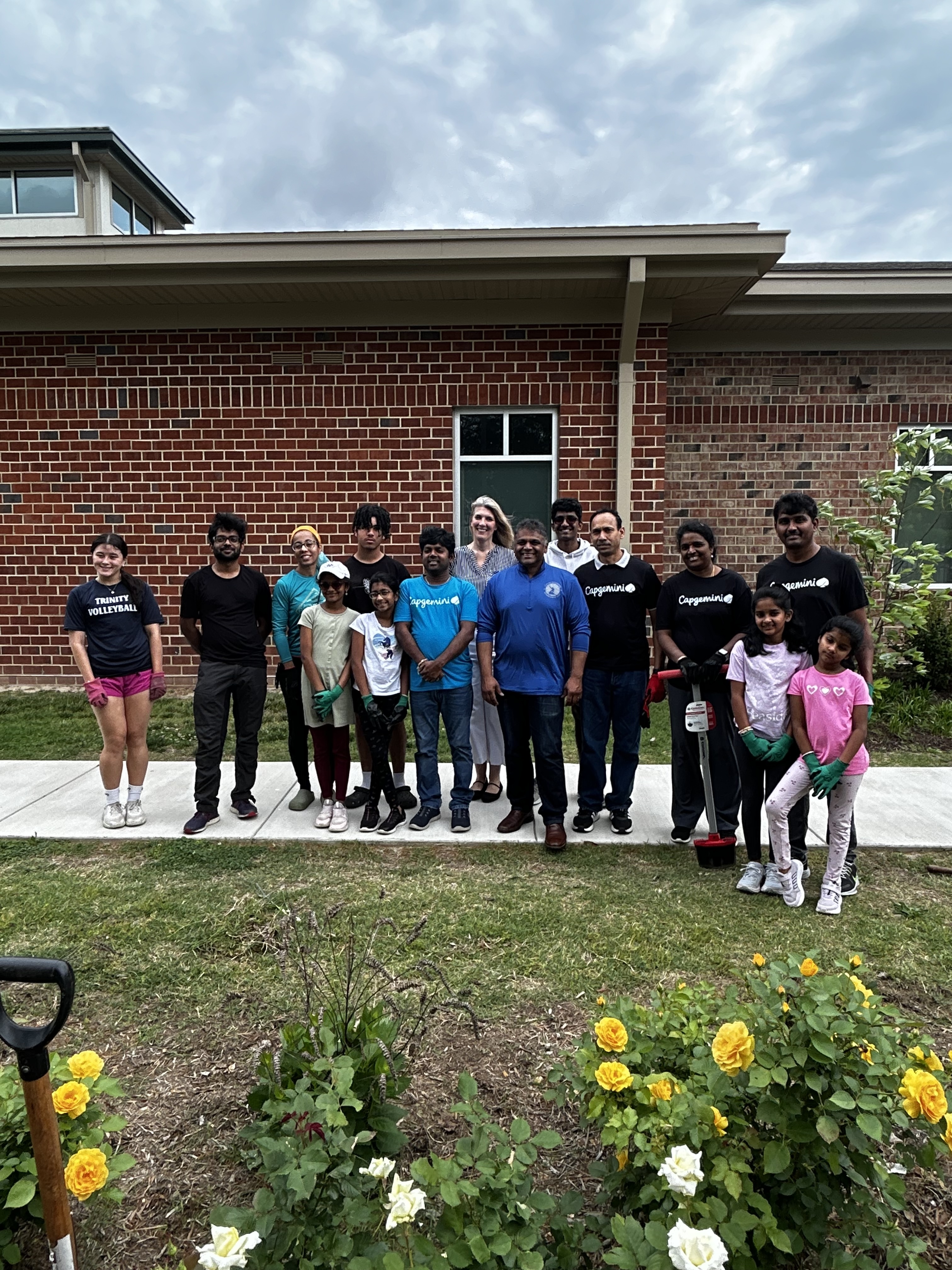 The Mayor and community volunteers