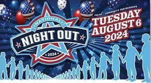 National Night Out Event - Tuesday, August 6, 2024