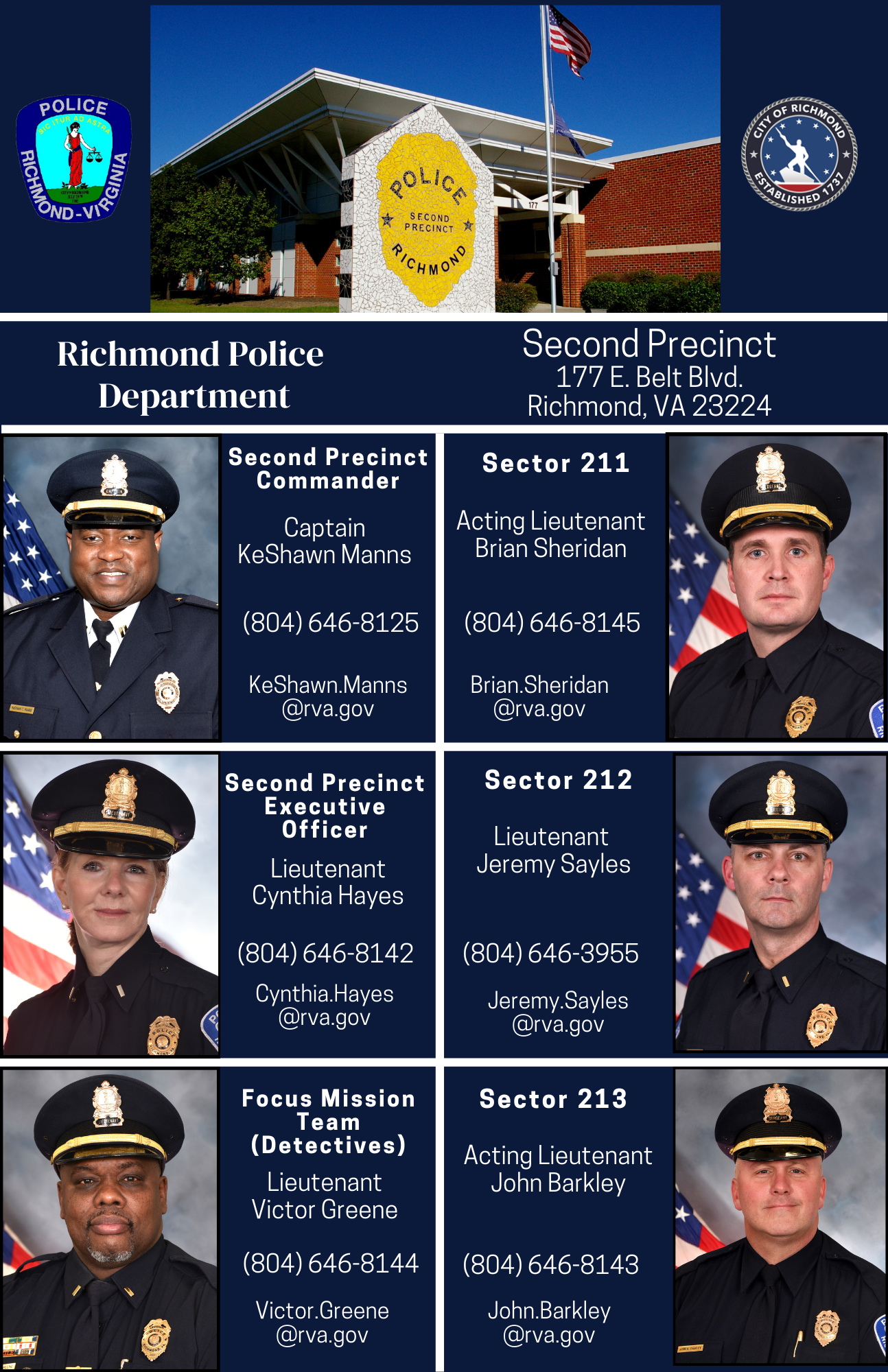 Second Precinct Leadership