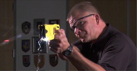 Richmond police Department Taser Training - Click to enlarge