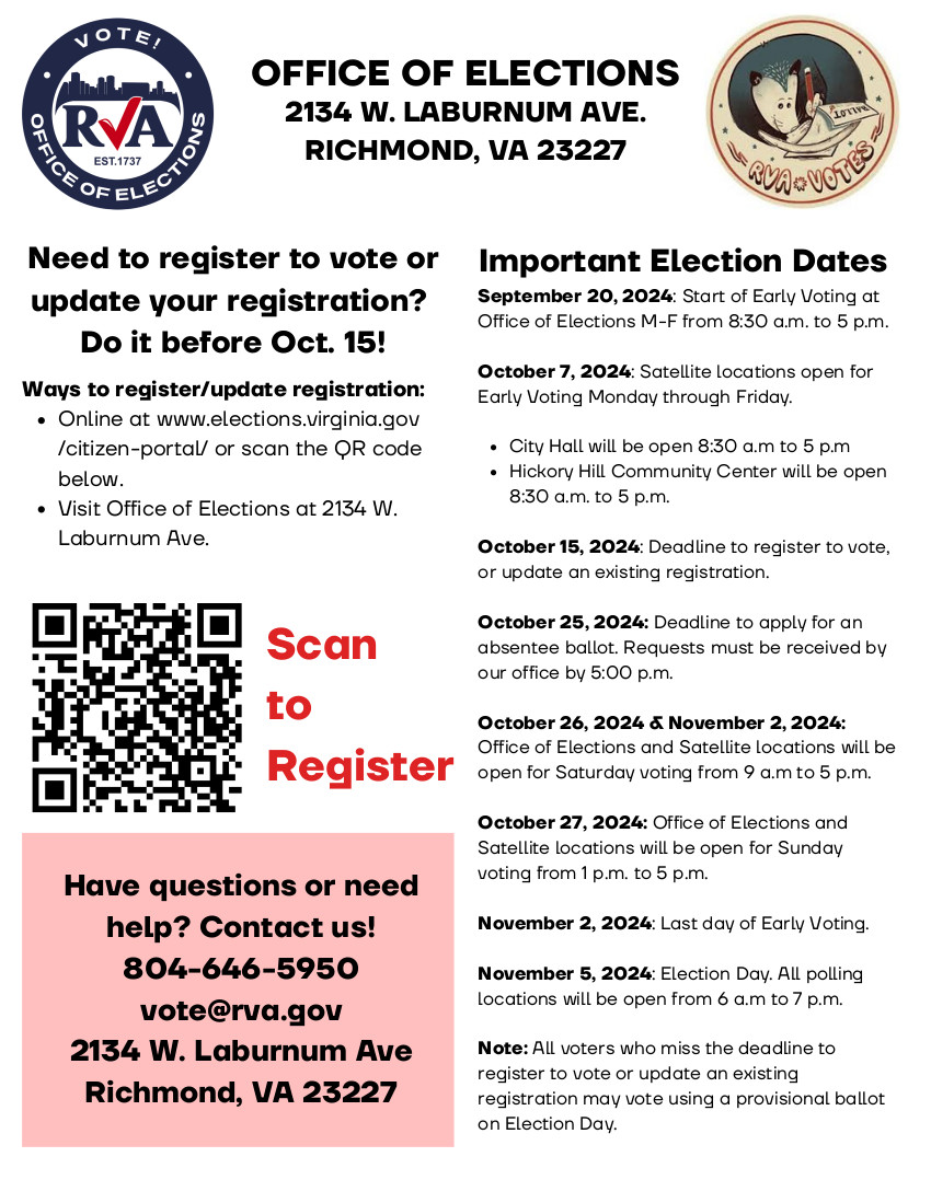 Voter Registration Flyer