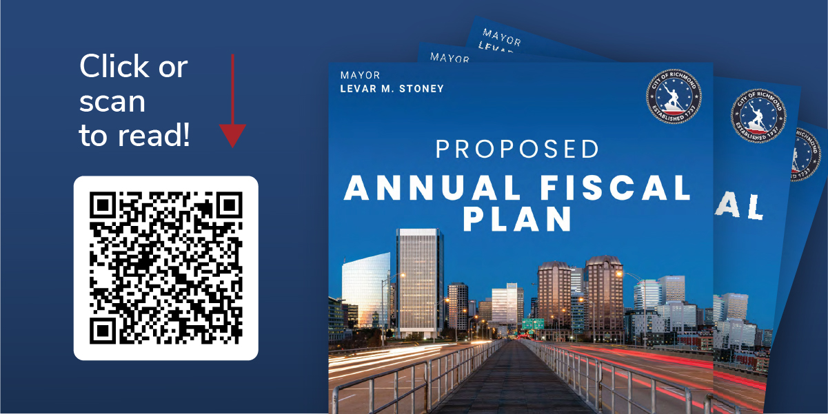 click or scan QR code to read the proposed FY 2025 Annual Fiscal Plan