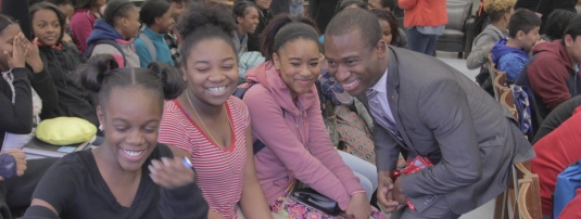 Mayor Stoney With Residents