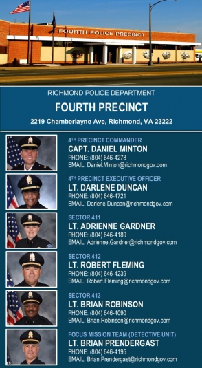 Fourth Precinct Lineup