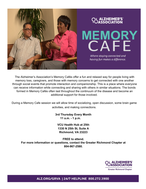 VCU Memory Cafe