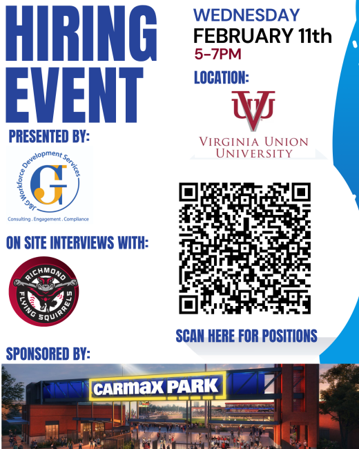Richmond Squirrels Hiring Event